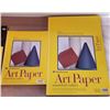 Image 2 : Art Paper Assorted Colors/Sizes, Calligraphy Book & Paper