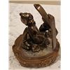 Image 2 : 2 Vintage Malcom Moran Signed Bronze Sculptures