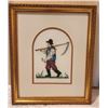 Image 3 : Vintage Framed Ukrainian Cross Stitch Art