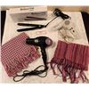 Image 1 : Flat Iron, 2 Blowdryers, 2 Scarves