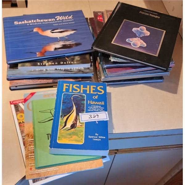 12 Stamp Collections Books -NEW, 9 Nature Books