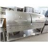 Image 1 : Gas Rolling 6' Char Grill w/Undershelf - Missing Grates