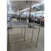 Image 2 : Wire 3 Shelf Storage Rack