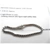 Image 2 : 10K WG Diamond Bracelet w/50 Round Cut Diamonds.  Prong Set 9.5g -