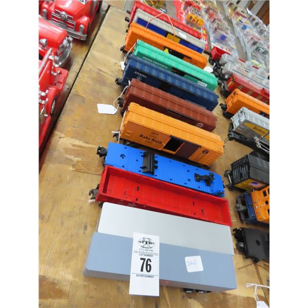 10-Lionel Train Cars - 10 X $