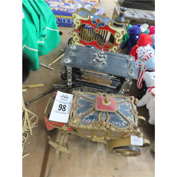 Vintage Horsedrawn Wagon Toys - 3