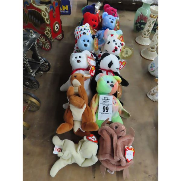 Ty Beanie Baby Bears - 16