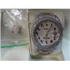 Image 2 : Rolex 2 tone Date Just Ref # 116333  S # 24564576 Iced Out (Extra Link In Box)