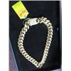 Image 2 : 10K Iced Out Curl Link Gold Chain  22"  Approx. 80ct  Diamonds  642g