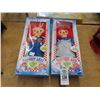 Image 1 : Vintage Raggedy Ann/Dolls In Boxes