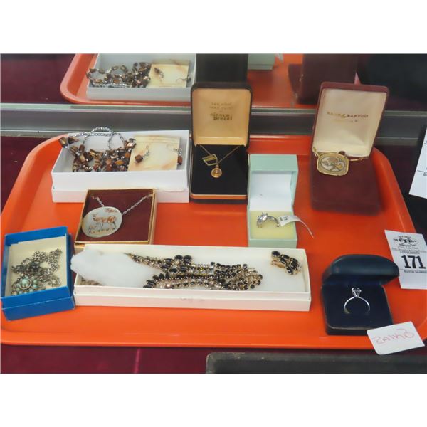 Asst. Estate/Fashion Jewelry - (Most w/Boxes)