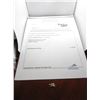Image 1 : 14K YG Diamond Ring w/3 Round Cut Diamonds.  Channel Set 3.5g - Replacement Value - $1,150.00