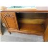 Image 2 : Mahogany Queen Anne Footed Hall Cabinet