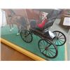 Image 2 : Horse Drawn Carriage Figurine In Shadow Box Display