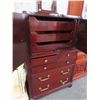 Image 2 : Cherry Cast Trim High Boy Dresser