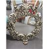 Image 1 : Ornate Decorator Mirror (Needs Repair) - No Shipping