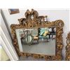 Image 1 : Ornate Large Gold Guild Framed Mirror (Slight Damage) - No Shipping