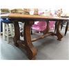 Image 2 : Ornate Carved Oak Table