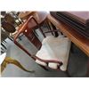 Image 2 : Oriental Dining Table w/6 Chairs, 2 Leaves, Pads
