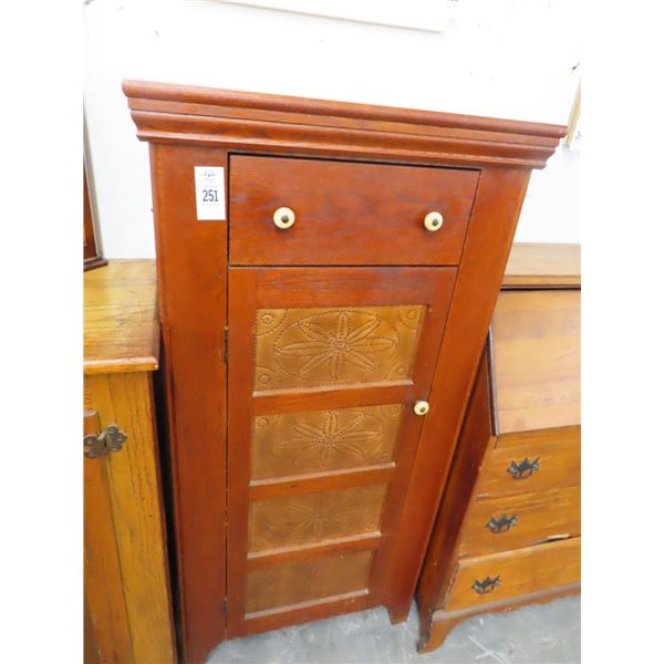 Copper Faced Pie Cabinet