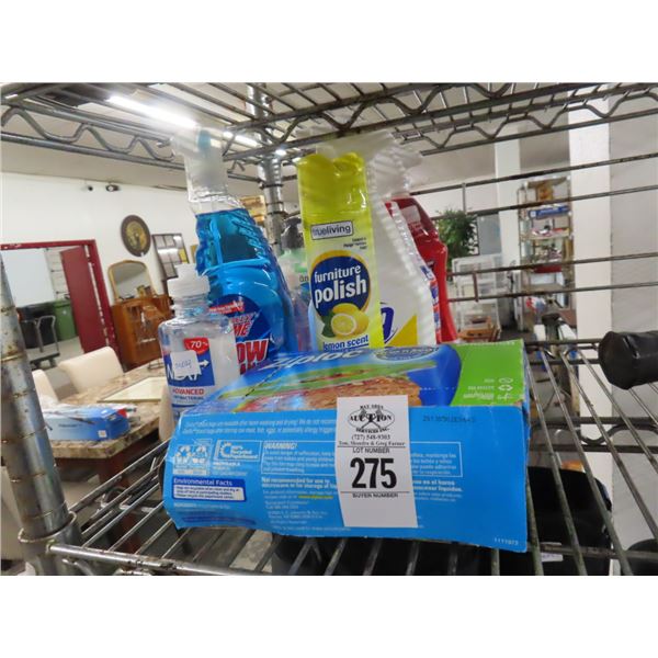Soaps, Cleaning Products