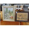 Image 1 : Floral/Oriental Wall Art - 2