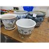 Image 2 : Art Glass Vase, Oriental Fish Bowls, Planters