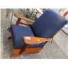 Image 1 : Vintage Padded Rocker w/Magazine Rack