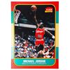 Image 1 : MICHAEL JORDAN (RC) ROOKIE 1986-87 FLEER #18 -23kt Gold Overlay, Plate Signature