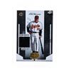 Image 1 : Jersey Fusion 2022 -Material from a Game Jersey Worn in 2004, by RAFAEL PALMEIRO + card