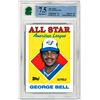 Image 1 : MR - 1988 Topps George Bell Toronto Blue Jays #390 Graded 7.5