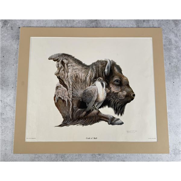 Dave Samuelson Cock n' Bull Print