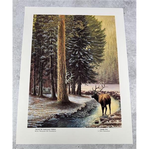 Dave Samuelson Family Tree Print