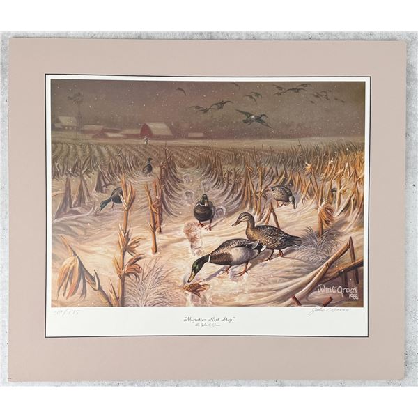 John Green Migration Rest Stop Print