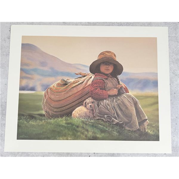Delores David Peruvian Child Print