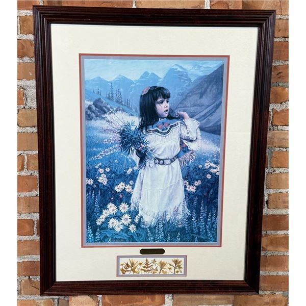 Haren Noles Song Child's Spring Bouquet Print