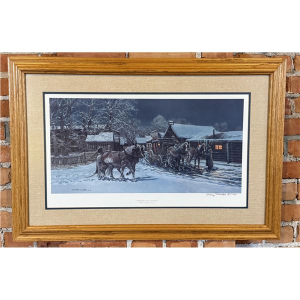 Gary Carter Virginia City Stage Print
