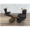 Image 2 : Big Sky Carvers Bearfoots Teeter Totter Bear