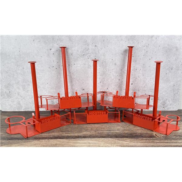 Hooters Restaurant Condiment Holders Caddies