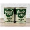 Image 1 : Quaker State Motor Oil Cans