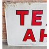 Image 2 : Texaco Ahead Metal Gas Station Sign