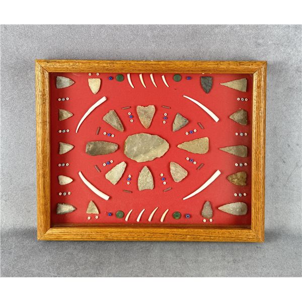 Ancient Native American Indian Artifact Board