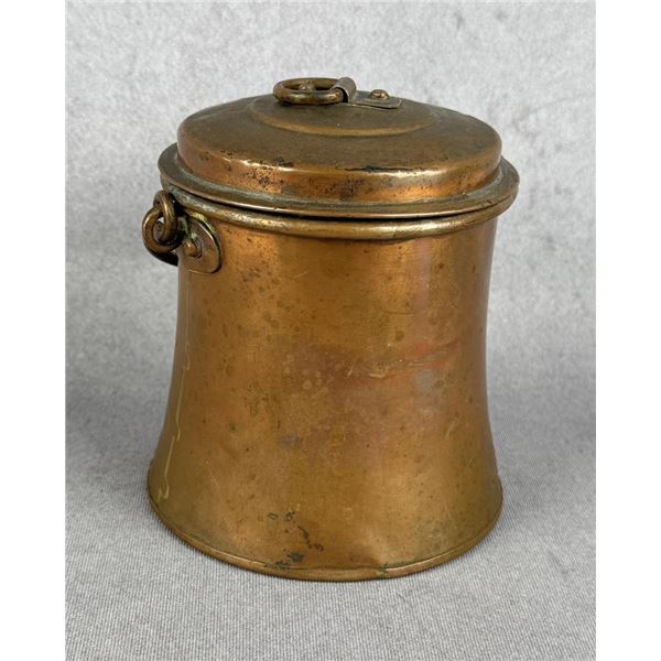 Dovetailed Copper Bail Handle Cooking Pot