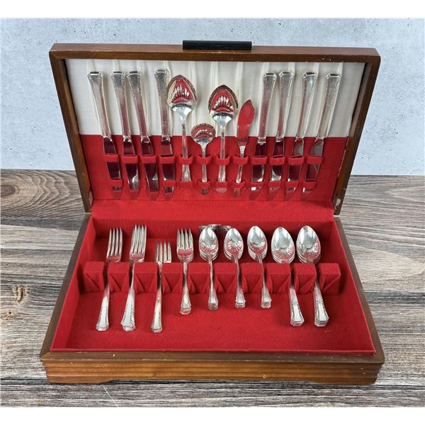 1881 Rogers Oneida Silver Plate Flatware Set
