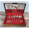 Image 1 : 1881 Rogers Oneida Silver Plate Flatware Set