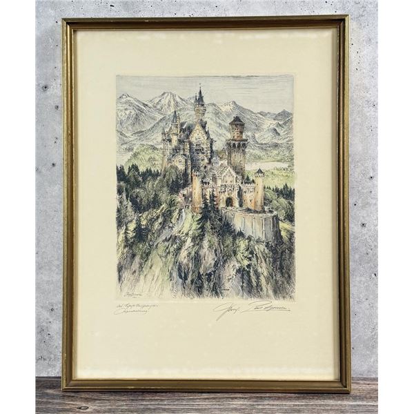 Paul Geissler Etching