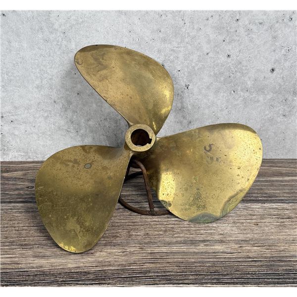Brass Propeller