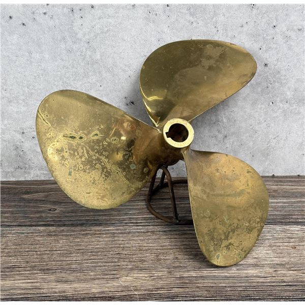 Brass Propeller
