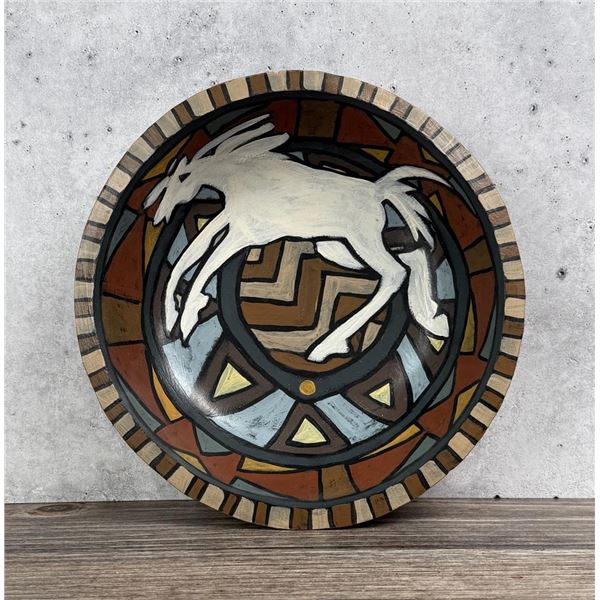 Patricia Don Diego Painted Horse Bowl
