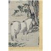 Image 2 : Lang Shi-ning Eight Horses Chinese Scroll